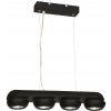 EUlight by MILAGRO Závesné svietidlo Flare, 4x čierne kovové tienidlo, b EUlight by MILAGRO Závesné svietidlo Flare, 4x čierne kovové tienidlo, b