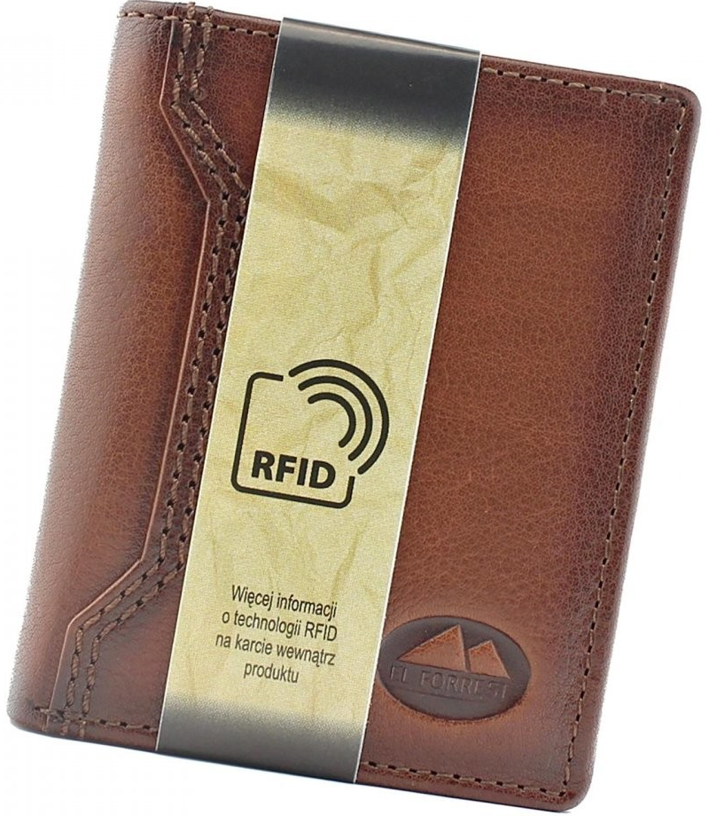 El Forrest pánska kožená peňaženka 2854 29 RFID hnědá
