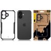 Tactical Quantum Stealth Kryt pre Apple iPhone 16 Clear/ Black 8596311256868 Tactical Quantum Stealth Kryt pre Apple iPhone 16 Clear/ Black 8596311256868