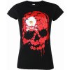 Tričko metal ART WORX The Dead Daisies Red Skull Čierna Tričko metal ART WORX The Dead Daisies Red Skull Čierna