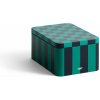 HAY Plechová dóza Tin Container Small, green and dark blue HAY Plechová dóza Tin Container Small, green and dark blue