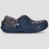 Crocs Nazuvky Classic Fleece Lined Clog Modrá Crocs Nazuvky Classic Fleece Lined Clog Modrá