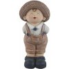 Dekoračná figúrka chlapec, 39 cm, hnedá, X6985 Dekoračná figúrka chlapec, 39 cm, hnedá, X6985