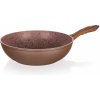 BANQUET Panvica WOK s nepriľnavým povrchom SMART STONE Brick 28 x 5,3 cm BANQUET Panvica WOK s nepriľnavým povrchom SMART STONE Brick 28 x 5,3 cm