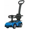 JOKO Detské Odrážadlo Lamborghini Aventador SV s Gumovými kolesami, Svetlom a Zvukom + Riadiaca Rúčka, modré JOKO Detské Odrážadlo Lamborghini Aventador SV s Gumovými kolesami, Svetlom a Zvukom + Riadiaca Rúčka, modré