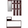 Kondela Predsieňová zostava, wenge, biela MECKI Kondela Predsieňová zostava, wenge, biela MECKI