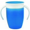 Munchkin Juniorský netečúci hrnček 360° s uškami 207 ml modrá