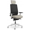 LD Seating Lyra AIR 215-WH-SYS-HO s opierkou hlavy