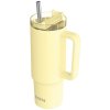 Quokka Vibe Smartgrip, Nerezový termo pohár Pastel Yellow, 880ml, 40382 Quokka Vibe Smartgrip, Nerezový termo pohár Pastel Yellow, 880ml, 40382