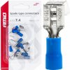 AMiO Elektrické konektory 7.4/6.3mm 1.5-2.5mm2 15A 10ks AMiO Elektrické konektory 7.4/6.3mm 1.5-2.5mm2 15A 10ks