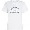 Karl Lagerfeld Tričká s krátkym rukávom RSG T-SHIRT Biela Karl Lagerfeld Tričká s krátkym rukávom RSG T-SHIRT Biela