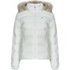 Tommy Jeans Bundy TJW BASIC HOODED DOWN JACKET EXT Biela Tommy Jeans Bundy TJW BASIC HOODED DOWN JACKET EXT Biela