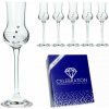 Kinekus Pohár štamprlík na stopke Grappa CRYSTALS 70ml, sada 6 ks KLC Kinekus Pohár štamprlík na stopke Grappa CRYSTALS 70ml, sada 6 ks KLC
