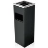 Stojací popolník 20 x 20 x 60 cm, čierny 100029738 Stojací popolník 20 x 20 x 60 cm, čierny 100029738