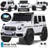 Joko elektrické autíčko Mercedes G 63 AMG Class 4x4 bielá