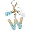 Amparo Miranda® Prívesok na kabelku a kľúče Letter, Písmeno W Amparo Miranda® Prívesok na kabelku a kľúče Letter, Písmeno W