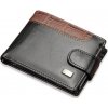Malá Pánska Peňaženka Baellerry 8,5x11,8cm, čierno hnedá Malá Pánska Peňaženka Baellerry 8,5x11,8cm, čierno hnedá