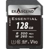 Exascend 128GB Essential UHS-II SDXC pamäťová karta 21712 Exascend 128GB Essential UHS-II SDXC pamäťová karta 21712