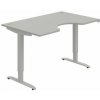 Hobis Pracovný stôl Motion Ergo, ZO, 2S, 140x70,5-120,5x90 cm, sivá/sivá Hobis Pracovný stôl Motion Ergo, ZO, 2S, 140x70,5-120,5x90 cm, sivá/sivá