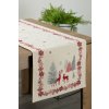 Eurofirany VIANOČNÝ gobelínový obrus NOEL 45X140 CM
