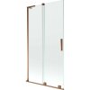 MEXEN/S - Velar L dvojkrídlová posuvná vaňová zástena 100 x 150, transparent, ružové zlato 896-100-003-01-60 MEXEN/S - Velar L dvojkrídlová posuvná vaňová zástena 100 x 150, transparent, ružové zlato 896-100-003-01-60
