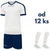 Futbalová sada Givova revolution pre celé mužstvo, od 12 ks, biela / tmavo modrá počet ks v sade: 12 hráčskych setov Futbalová sada Givova revolution pre celé mužstvo, od 12 ks, biela / tmavo modrá počet ks v sade: 12 hráčskych setov