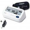 Omron M3 Comfort AFib pažní + adaptér