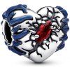 PANDORA Stranger Things strieborná korálka Srdce 793565C01 PANDORA Stranger Things strieborná korálka Srdce 793565C01