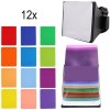 Softbox, minisoftbox s barevými filtrami 10x13cm (SBP2) Softbox, minisoftbox s barevými filtrami 10x13cm (SBP2)