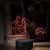 Beling 3D lampa, Michael Jordan, 16 farebná QX33 Beling 3D lampa, Michael Jordan, 16 farebná QX33