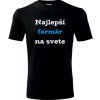 Čierne tričko najlepší farmár na svete - darčeky pre farmárov S Čierne tričko najlepší farmár na svete - darčeky pre farmárov S