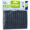 EXTOL Tyčinky tavné čierne 12ks, pr.7,2mm, dĺžka 100mm 9912 EXTOL Tyčinky tavné čierne 12ks, pr.7,2mm, dĺžka 100mm 9912
