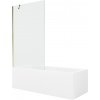 MEXEN/S - Cubik obdĺžniková vaňa 170 x 70 cm s panelom + vaňová zástena 100, transparent, zlatá 550317070X9510000050 MEXEN/S - Cubik obdĺžniková vaňa 170 x 70 cm s panelom + vaňová zástena 100, transparent, zlatá 550317070X9510000050