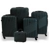 BERTOO Milano černý set 5v1 99l, 70l, 52l, 38l, 12 l BERTOO Milano černý set 5v1 99l, 70l, 52l, 38l, 12 l