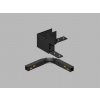 LED2 6523103 Rohová horizontálna spojka do povrchovej magneticke koľajnice MAG II CORNER-H, DALI,čierna LED2 6523103 Rohová horizontálna spojka do povrchovej magneticke koľajnice MAG II CORNER-H, DALI,čierna