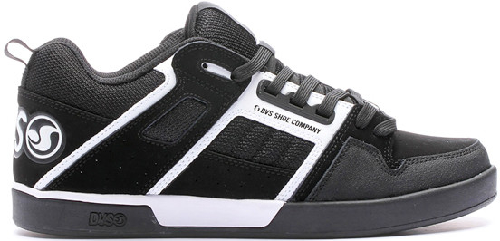 Dvs COMANCHE 2.0+ black/white/black/nubuck pánske letné topánky
