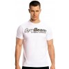 Pánske tričko GymBeam Fitness T-shirt White L Pánske tričko GymBeam Fitness T-shirt White L