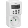 Elektronický časovač do zásuvky VIRONE DT-2, 10 programov, 1800W, 16 kombinácii/týždeň Elektronický časovač do zásuvky VIRONE DT-2, 10 programov, 1800W, 16 kombinácii/týždeň