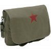 ROTHCO taška PARATROOPER cez rameno RED STAR ZELENÁ