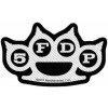 Five Finger Death Punch Knuckles Cut-Out Nášivka Five Finger Death Punch Knuckles Cut-Out Nášivka