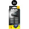 Gillette Mach3 Charcoal 16 ks