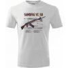 Tričko STRIKER s potlačou Samopal vz.58 - biele Tričko STRIKER s potlačou Samopal vz.58 - biele