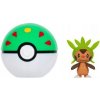 Pokémon Sada POKEBALL Clip N Go S19 FRIEND BALL + Figurka CHESPIN PKW3641 Pokémon Sada POKEBALL Clip N Go S19 FRIEND BALL + Figurka CHESPIN PKW3641