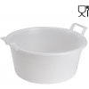 ICS Vandlík P9145, 18 lit, 45 cm, biely, okrúhly, s ušami ICS Vandlík P9145, 18 lit, 45 cm, biely, okrúhly, s ušami