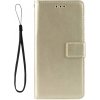 Knižkové puzdro Shockproof Horse Texture zlaté – Realme 8i Knižkové puzdro Shockproof Horse Texture zlaté – Realme 8i