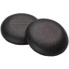 Náhradné Náušníky pre Poly Blackwire 3300, Pamäťová pena + PU Koža, Čierne, 1 pár Náhradné Náušníky pre Poly Blackwire 3300, Pamäťová pena + PU Koža, Čierne, 1 pár