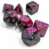 Sada kociek na RPG: Chessex - Gemini Black-Purple Gold (7 ks) Sada kociek na RPG: Chessex - Gemini Black-Purple Gold (7 ks)