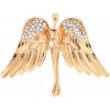 B-Top kovová brošňa Angel zlatá B-Top kovová brošňa Angel zlatá