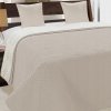 Prehoz na posteľ Euromat polyester 220 cm x 240 cm béžový Prehoz na posteľ Euromat polyester 220 cm x 240 cm béžový