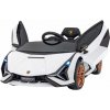 JOKO Elektrické Autíčko Lamborghini Sian 4x4, penové kolesá, kožené sedadlo, biele JOKO Elektrické Autíčko Lamborghini Sian 4x4, penové kolesá, kožené sedadlo, biele